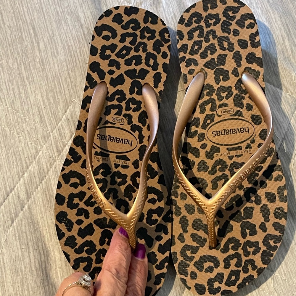 Havaianas Animal Print Sandals